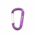 Aluminium Alloy D Shape Buckle Carabiner Survival Key Chain Hook Clip Backpack Buckle Keychain