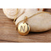 High Quality Women Initial Letter Necklace Gold Charm Pendant Jewelry