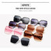 Luxury Oversize Square Sunglasses Women Big Frame Gradient Sun Glasses