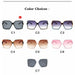 Luxury Oversize Square Sunglasses Women Big Frame Gradient Sun Glasses