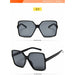 Luxury Oversize Square Sunglasses Women Big Frame Gradient Sun Glasses
