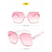 Luxury Oversize Square Sunglasses Women Big Frame Gradient Sun Glasses