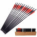 Hunting Archery Bolts 6/12/24pcs Crossbow Carbon Arrow 16/20 Inches Spine 400 Arrows