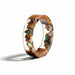 Azure Falls Wooden Resin Epoxy Rings Secret Wood Resin Jewelry  Wedding Rings - Atom Oracle