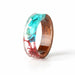 Azure Falls Wooden Resin Epoxy Rings Secret Wood Resin Jewelry  Wedding Rings - Atom Oracle