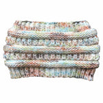 Women's Stretch Knitted Wool Crochet Messy Bun Ponytail Beanie Warm Hat - Atom Oracle