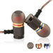 Special Edition Gold Plated Earphone 3.5mm In Ear Bass Stereo Earbuds - Atom Oracle