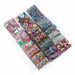 Retro Nail Foil for Manicure UV Gel Polish Adhesive Stickers Colorful Flowers Design