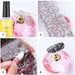 Retro Nail Foil for Manicure UV Gel Polish Adhesive Stickers Colorful Flowers Design