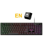 Oracle Computer Keyboard Wired Gaming Mechanical Keyboard Backlit 104 Keycaps | Atom Oracle