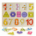 Kids 3D Puzzle Wooden Toys Colorful Geometry Shape Wood Puzzle Educational Toys