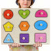 Kids 3D Puzzle Wooden Toys Colorful Geometry Shape Wood Puzzle Educational Toys
