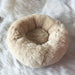 Luxury Pet Bed Donut Shaped Round Plush Kennel Cushion Puppy Mats - Atom Oracle