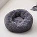Luxury Pet Bed Donut Shaped Round Plush Kennel Cushion Puppy Mats - Atom Oracle