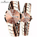 Couple Watches Quartz Fashion Tungsten Steel Watches For Men & Women