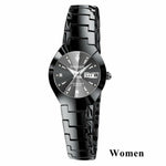 Couple Watches Quartz Fashion Tungsten Steel Watches For Men & Women