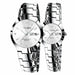 Couple Watches Quartz Fashion Tungsten Steel Watches For Men & Women