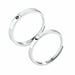 Sweet Romantic Sun Moon Ring Sterling Silver Women Resizable Jewelry Rings