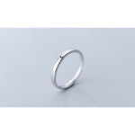 Sweet Romantic Sun Moon Ring Sterling Silver Women Resizable Jewelry Rings