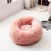 Luxury Pet Bed Donut Shaped Round Plush Kennel Cushion Puppy Mats - Atom Oracle
