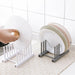 Kitchen Organizer Pot Lid Rack Holder Shelf Cooking Dish Rack Kitchen Accessories