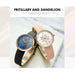 Women Fashion Casual Waterproof Watches Leather Strap Sport Elegant Wrist Watch