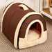 Pet Bed Cum House Multi-Functional Bed For Dogs Cats Small Animals - Atom Oracle