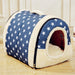 Pet Bed Cum House Multi-Functional Bed For Dogs Cats Small Animals - Atom Oracle