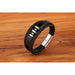 Men Fashion Stainless Steel Magnetic Bracelet Leather Braided Punk Bracelets