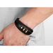Men Fashion Stainless Steel Magnetic Bracelet Leather Braided Punk Bracelets