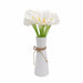 10Pcs High-Quality Real Touch Artificial Calla Lily Flower Bouquet Home Wedding Decoration