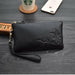 Fashion Simple Handbag Genuine Leather Clutch Women Zipper Small Ladies Purse
