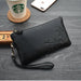 Fashion Simple Handbag Genuine Leather Clutch Women Zipper Small Ladies Purse