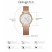 Women Fashion Mesh Stainless Steel Watchband Casual Wristwatch