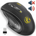 Wireless Mouse USB 2.0 2000DPI 2.4GHz Ergonomic Silent Mouse - Atom Oracle