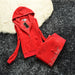 Women's Velvet Fabric Tracksuits Velour Track Suit Hoodies And Pants Sportswear