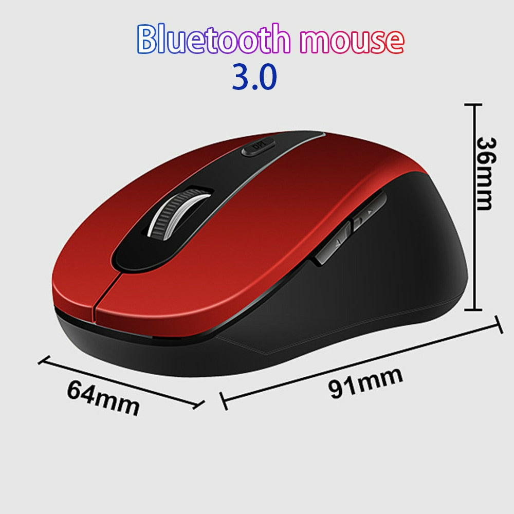 Wireless Bluetooth 3.0 Mouse Tablets Computer Laptop Wireless Mouse ...