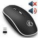 Wireless Mouse 1600 DPI Ergonomic Noiseless PC Silent Mice - Atom Oracle