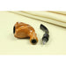 Unique Red Color Carving Durable Tobacco Smoking Pipe Gadgets