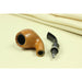 Unique Red Color Carving Durable Tobacco Smoking Pipe Gadgets