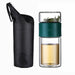 High Borosilicate Double Glass Bottle with Infuser Water Tea Smart Bottles - Atom Oracle