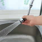 2 Modes 360 Rotatable Bubbler High Pressure Faucet Extender Bathroom Kitchen Accessories
