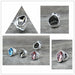 Women Fashion Jewelry Ring Vintage Irregular Crystal Love Rings