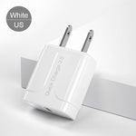 Quick Charge 3.0 18W Portable QC 4.0 Fast Charging Adapter For iPhone & Android - Atom Oracle