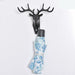 Deer Head Wall Hanging Hook Clothes Hat Key Deer Horns Hanger Wall Decoration
