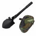 Garden Tools Military Portable Folding Shovel Multi-function Carbon Steel Spade - Atom Oracle