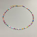 Simple Seed Beads Strand Necklace Women String Beaded Necklace Jewelry