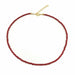 Simple Seed Beads Strand Necklace Women String Beaded Necklace Jewelry
