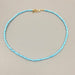 Simple Seed Beads Strand Necklace Women String Beaded Necklace Jewelry