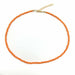 Simple Seed Beads Strand Necklace Women String Beaded Necklace Jewelry